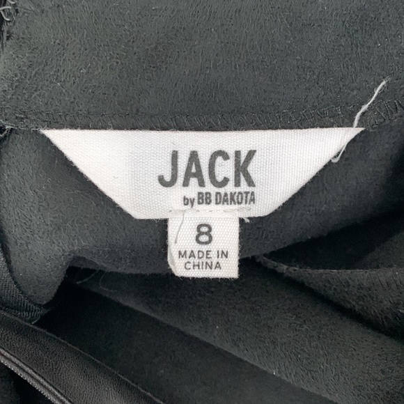 Faux leather overallxdress. - Picture 2 of 2